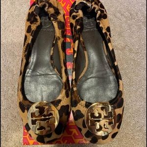 Tory Burch Leopard Flats